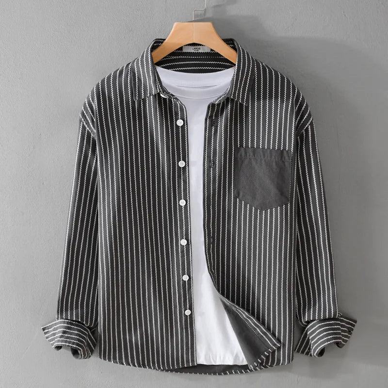 Cotton Stripe Shirt