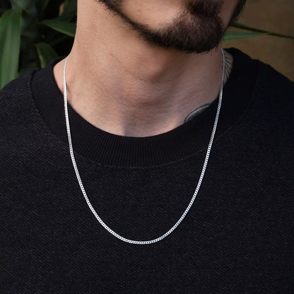 Grumet 2mm Silver Chain and Bracelet Kit